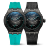 "AIKON AUTOMATIC SKELETON 45MM LABEL NOIR" AI6028-DLB0B-030-H.