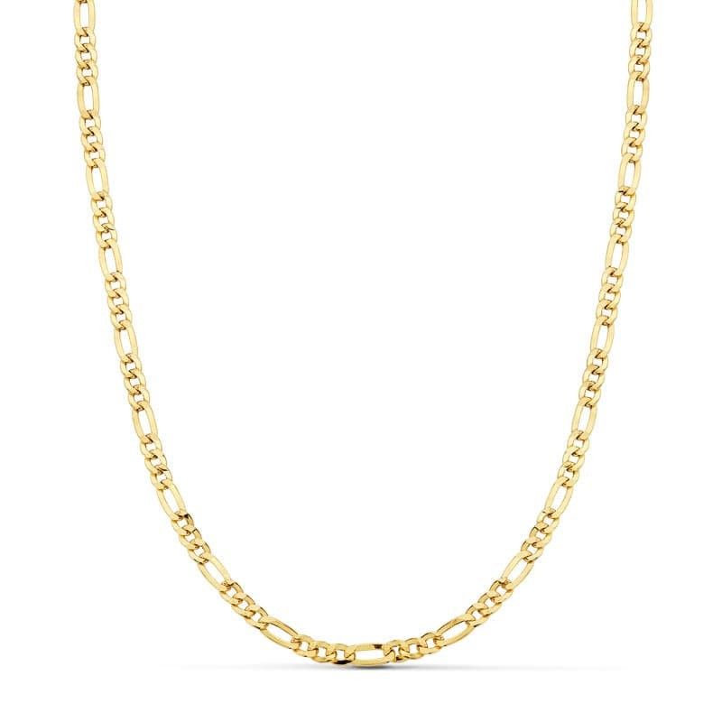 18k cadena oro amarillo cartier 50cm hueca 4.00 mm