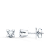 18k pendientes oro blanco brillantes 0.20qtes si-h cierre presion