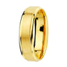 23000088 Alianza oro amarillo 18 Quilates mate y brillo
