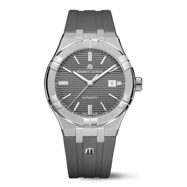 "AIKON AUTOMATIC DATE 42MM" AI6008-SS000-230-2