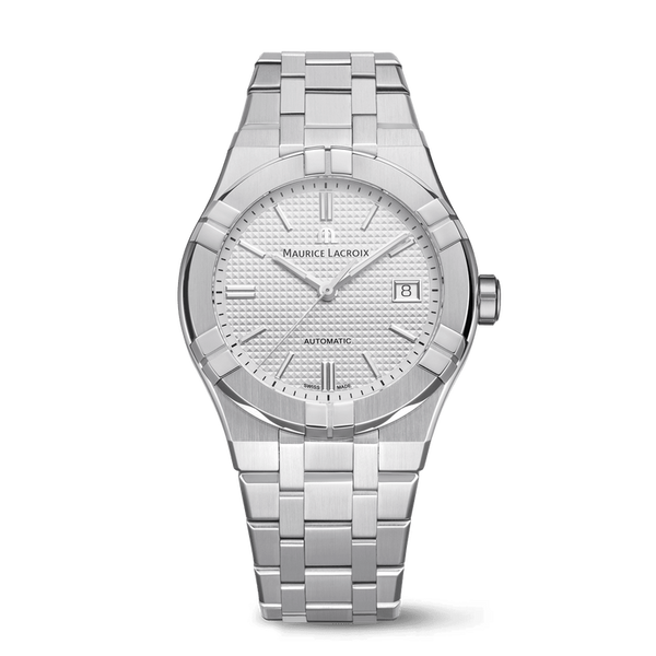 "AIKON AUTOMATIC DATE 39MM" AI6007-SS002-130-1