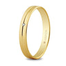 5130474D. Alianza de oro de 18 Quilates