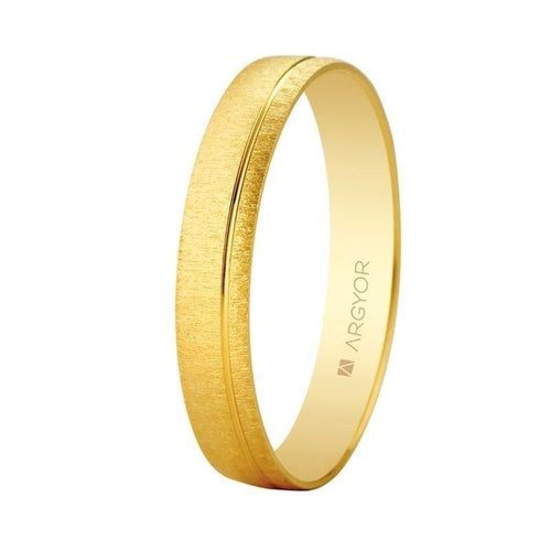 5135473.Alianza de oro amarillo de 18 Quilates