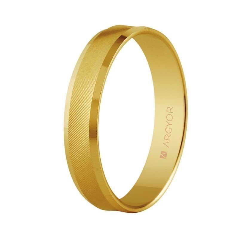 5140308. Alianza de oro amarillo en 18 quilates