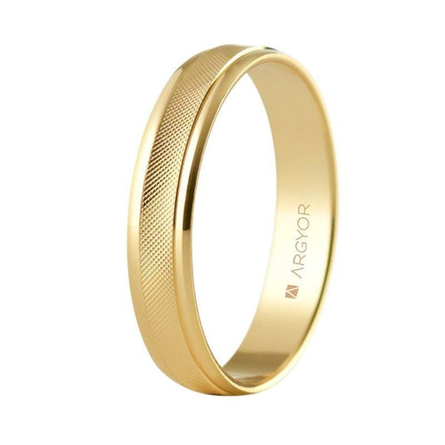 5140501. Alianza de oro de 18 Quilates