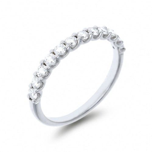 797612 Media alianza de oro blanco y brillantes