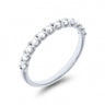 797612 Media alianza de oro blanco y brillantes