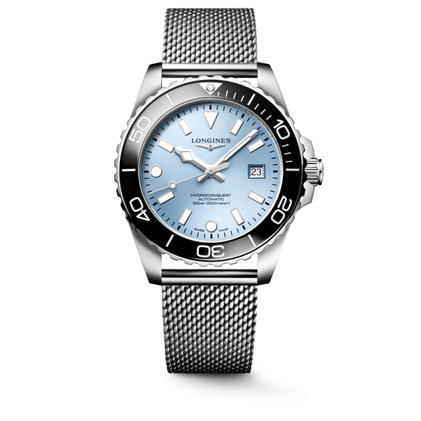 HYDROCONQUEST - L3.779.4.99.6 Reloj automático, Ø 39.00 mm, acero inoxidable y cerámica, L3.779.4.99.6