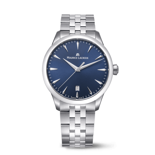 Maurice Lacroix 1975 Quartz 39mm Plata Correa 756009-SS002-130-3