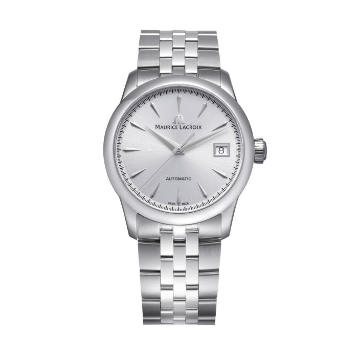 Maurice Lacroix 1975 Automatic 36mm Plata Brazalete Maurice Lacroix 1975 Automatic 36mm Plata Brazalete  756007-SS002-130-
