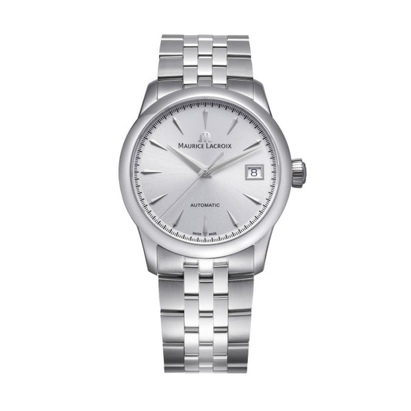 Maurice Lacroix 1975 Automatic 36mm Plata Brazalete Maurice Lacroix 1975 Automatic 36mm Plata Brazalete  756007-SS002-130-