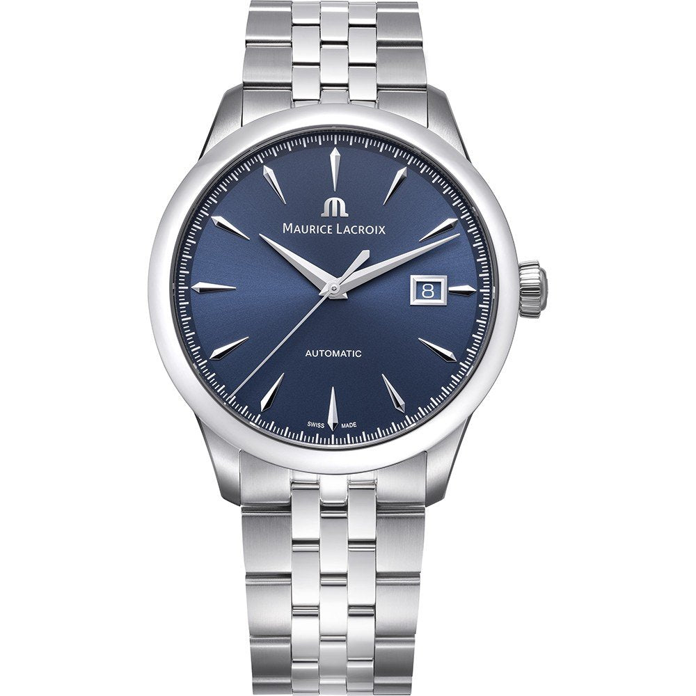 Maurice Lacroix 1975 Automatic 40mm Azul Brazalete  756008-SS002-430-1