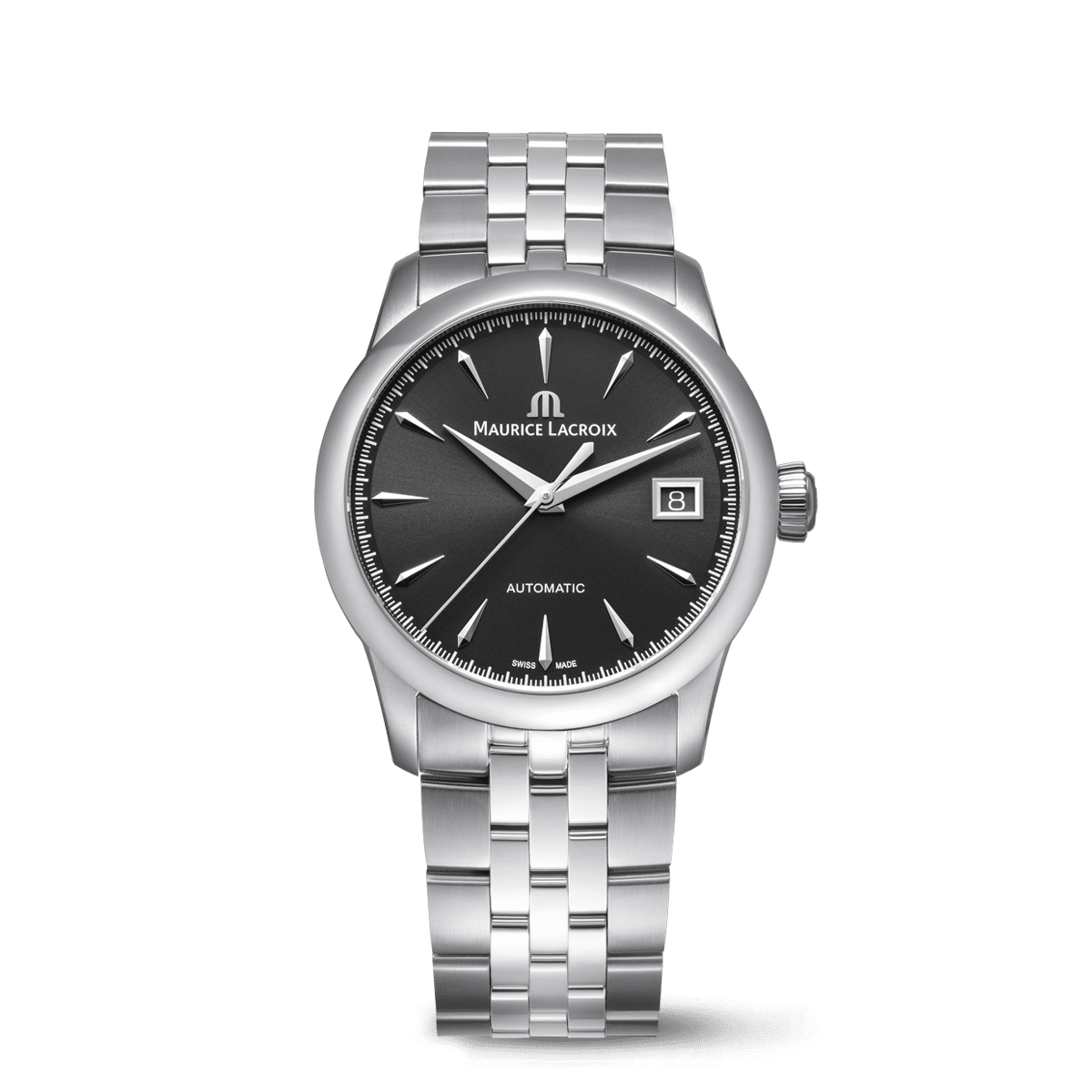 Maurice Lacroix 1975 Automatic 36mm Negro Correa 756007-SS002-330-2.