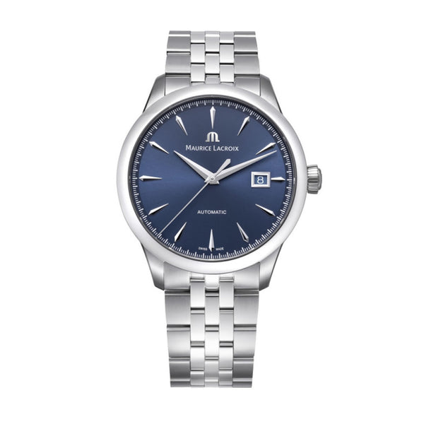 Maurice Lacroix 1975 Automatic 36mm Azul Brazalete 756007-SS002-430-1