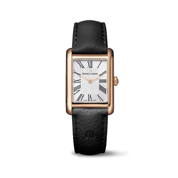 Maurice Lacroix FIABA PVD 2N Oro Rosa Plata Correa Piel a1205-pvy01-110-2