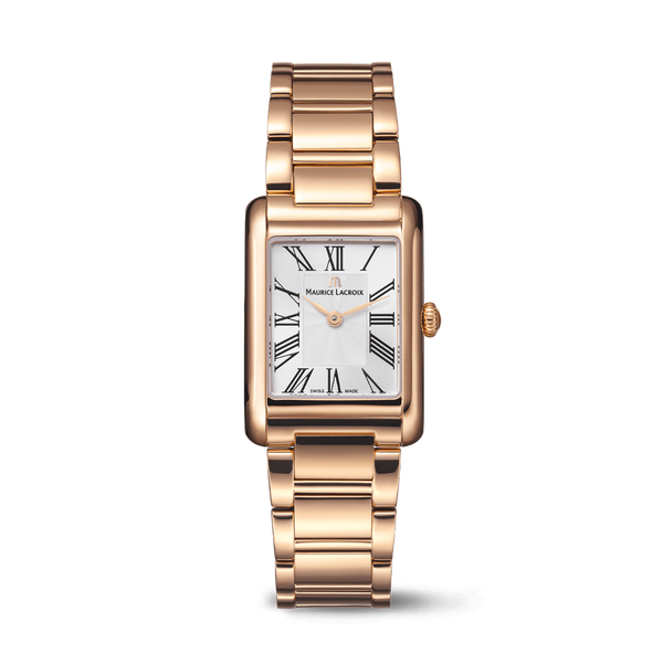 MAURICE LACROIX Fiaba Square Oro Rosa 4N Full PVD Romano