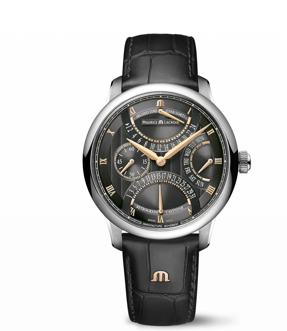 MAURICE LACROIX Masterpiece Triple Retrograde   mp6538-ss001-430-1  Côtes de Genève