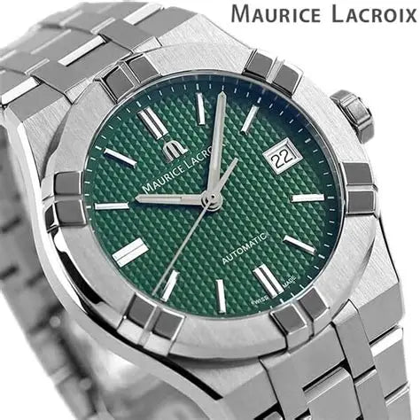 MAURICE LACROIX Pontos Automatic Verde  products › pt6007-ss001-530-1 / Piel Verde 42mm