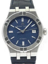 MAURICE LACROIX Pontos Automatic Azul /  pt6007-ss001-430-1 Piel Azul 42mm