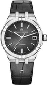 MAURICE LACROIX Pontos Automatic Negro /  pt6007-ss001-330-1 Piel Negra 42mm