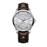 MAURICE LACROIX Pontos Automatic Plateado.  /  pt6007-ss001-130-1  Piel Marrón 42mm