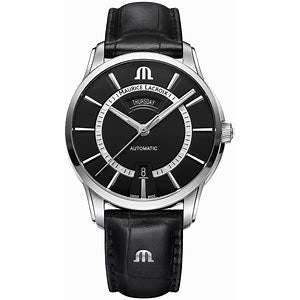 MAURICE LACROIX Pontos Automatic Negro /   pt6159-ss002-33e  Acero 39mm
