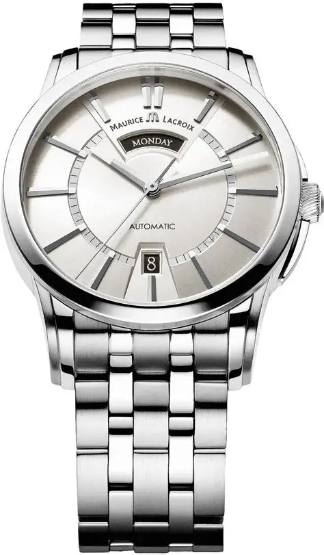 MAURICE LACROIX Pontos Automatic Plateado /   pt6159-ss002-13e  Acero 39mm