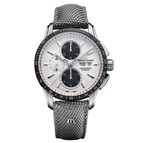 MAURICE LACROIX Pontos S Chronograph Blanco   pt6038-ssl24-130-1 / Nylon