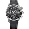 MAURICE LACROIX Pontos Chronograph   pt6008-pvb01-330-1  Monopusher PVD Negro / Piel Cocodrilo Negra