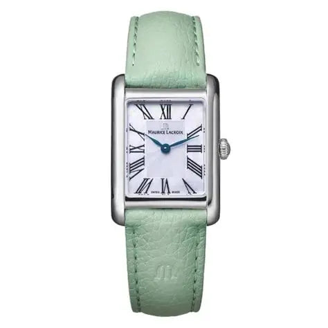 MAURICE LACROIX Fiaba Square   fa1205-ss001-160-4  Nacar Blanco Piel Celeste