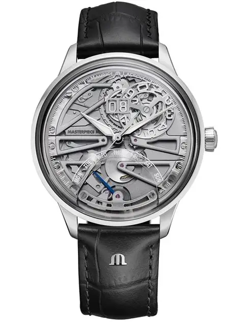 MAURICE LACROIX 1975 Master Grand Date  mp6538-ss002-110-2  Retrograde Plateado Retrograde Acero