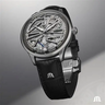 MAURICE LACROIX 1975 Master Grand Date  mp6538-ss001-430-2  Retrograde Azul Retrograde Piel Azul