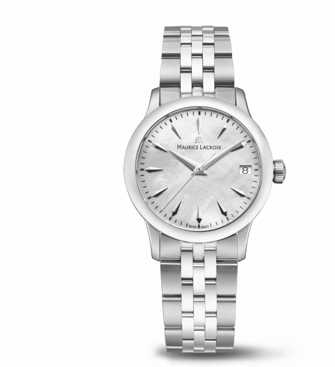 MAURICE LACROIX 1975 Quartz 33mm Oro Rosa  fa1004-pvp01-110-1  2N Bicolor Diamantes