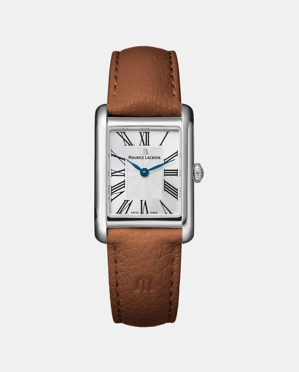 MAURICE LACROIX Fiaba fa1205-pvp02-110-3  Diamonds Oro Rosa 4N Romano Diamantes Piel