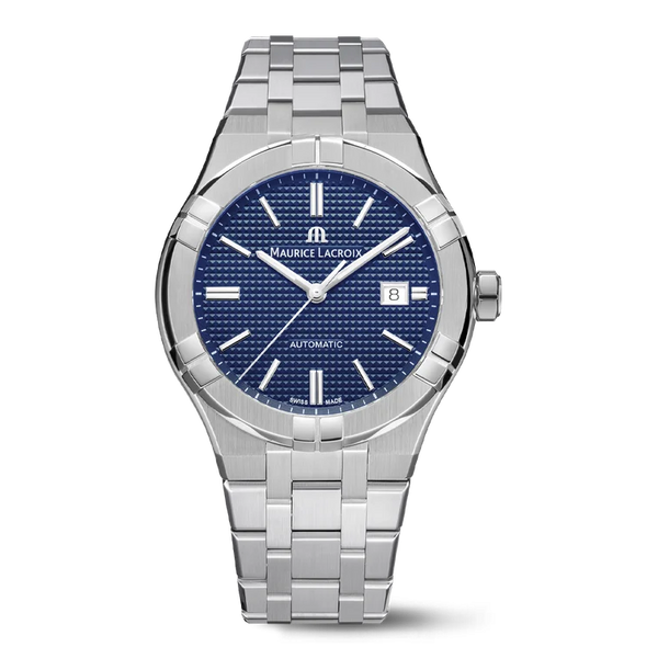 "AIKON AUTOMATIC DATE 42MM" AI6008-SS002-430-1