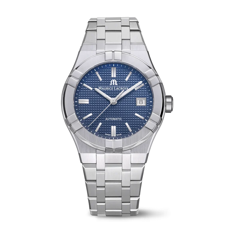 "AIKON AUTOMATIC DATE 39MM"  AI6007-SS002-430-1