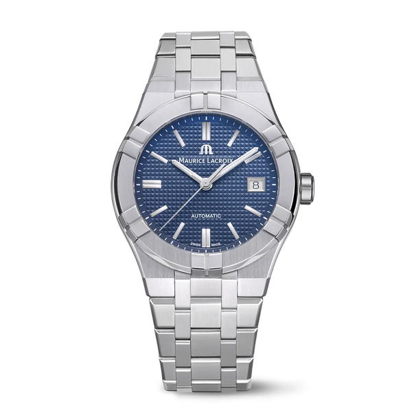 "AIKON AUTOMATIC DATE 39MM"  AI6007-SS002-430-1