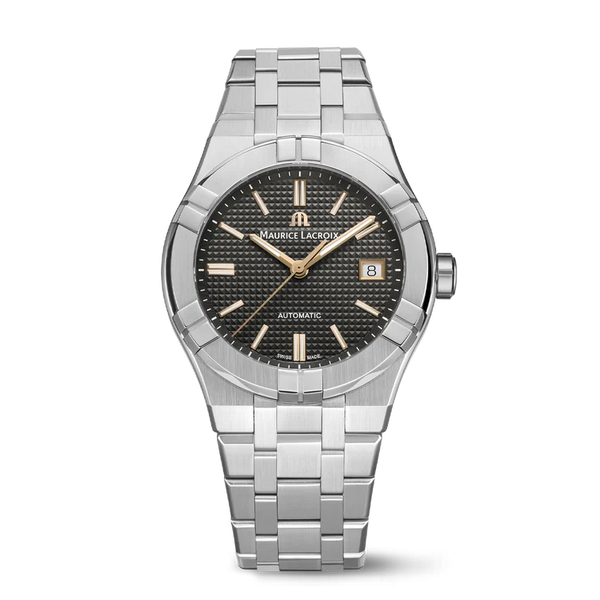 "AIKON AUTOMATIC 39MM POND REVIEW EDITION" AI6007-SS00F-130-A