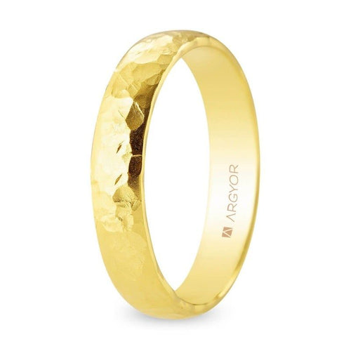 Alianza de boda 3,5 mm martellato fino (5135556)