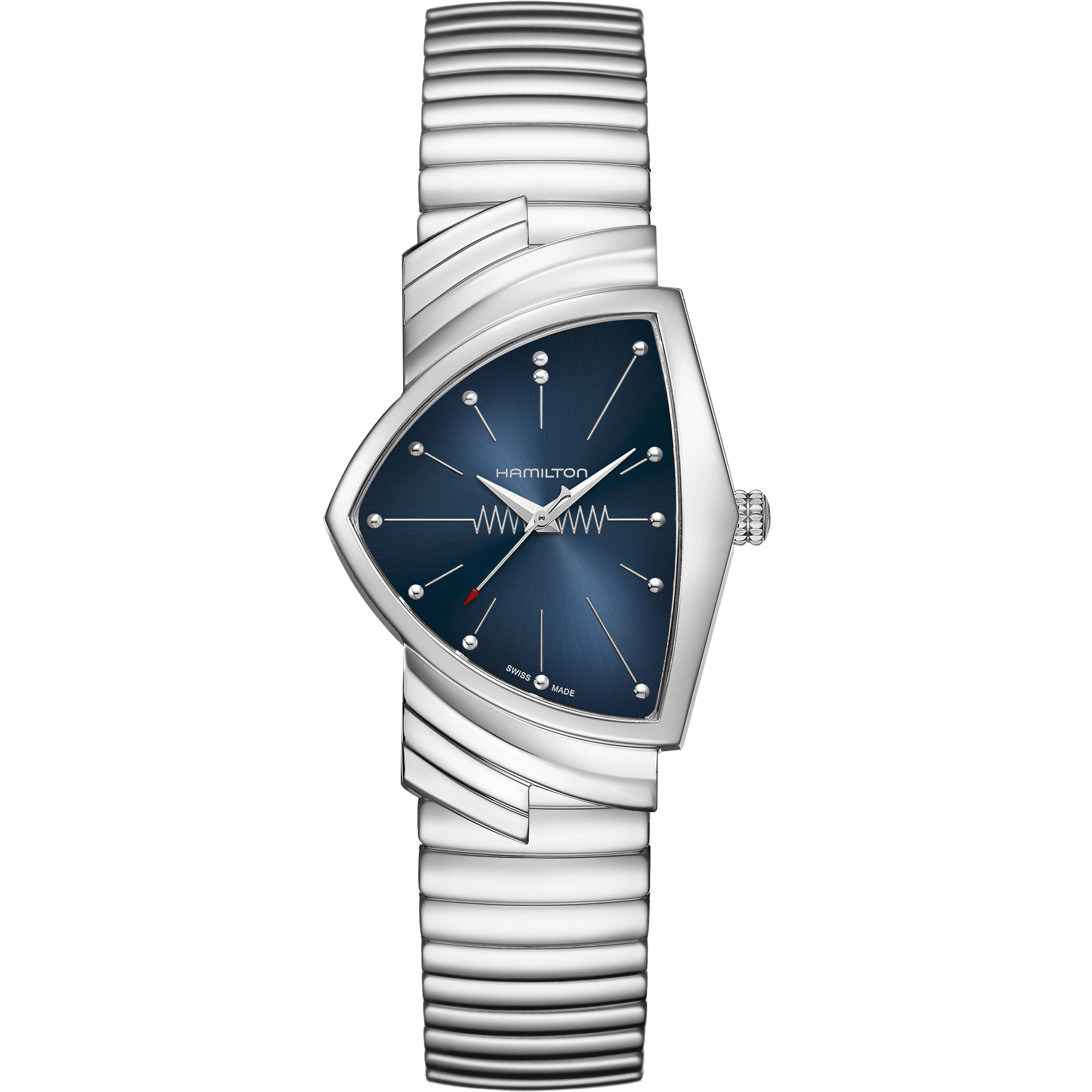 Hamilton Ventura Blue Quartz 32x50mm