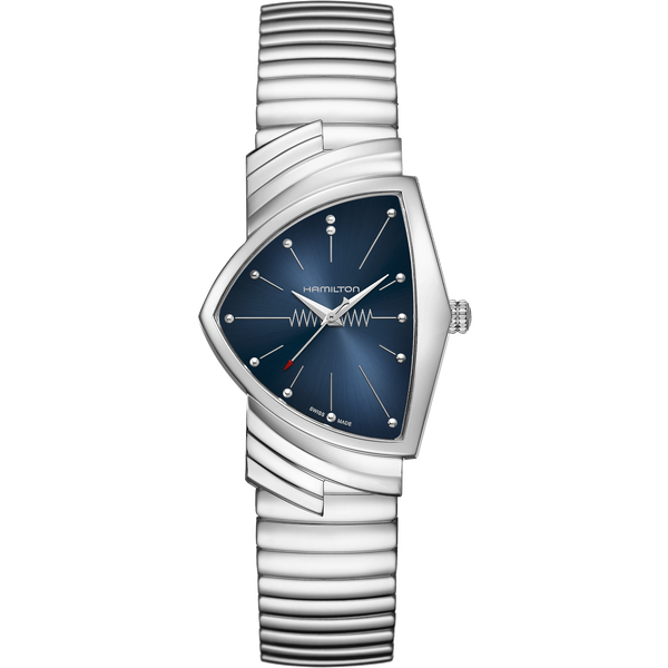 Hamilton Ventura Blue Quartz 32x50mm