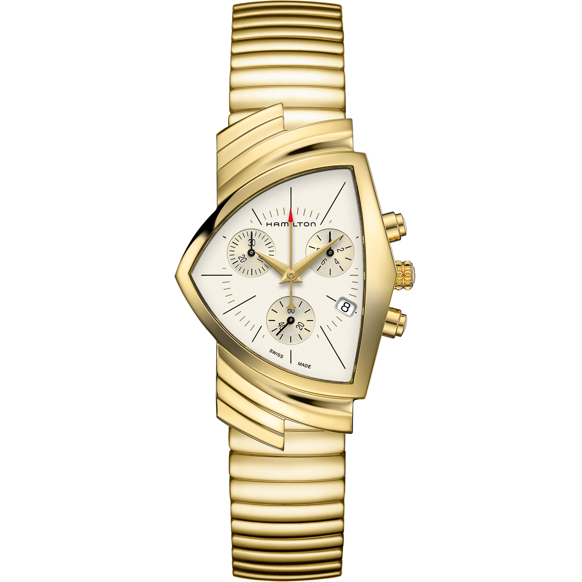 Hamilton Ventura Chrono Quartz 50x32mm