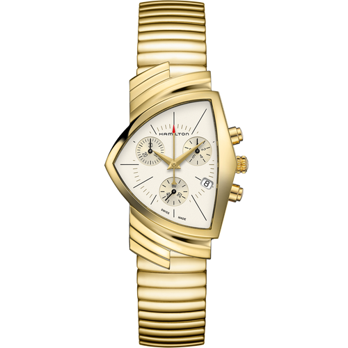 Hamilton Ventura Chrono Quartz 50x32mm