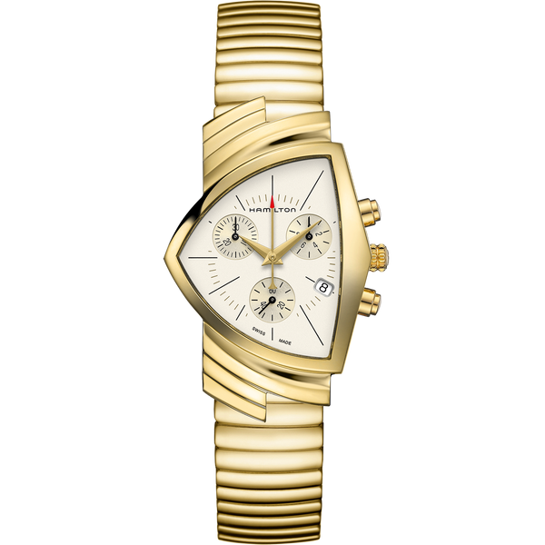Hamilton Ventura Chrono Quartz 50x32mm