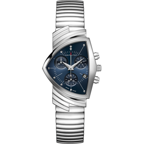 Hamilton Ventura Blue Chrono 32x50mm