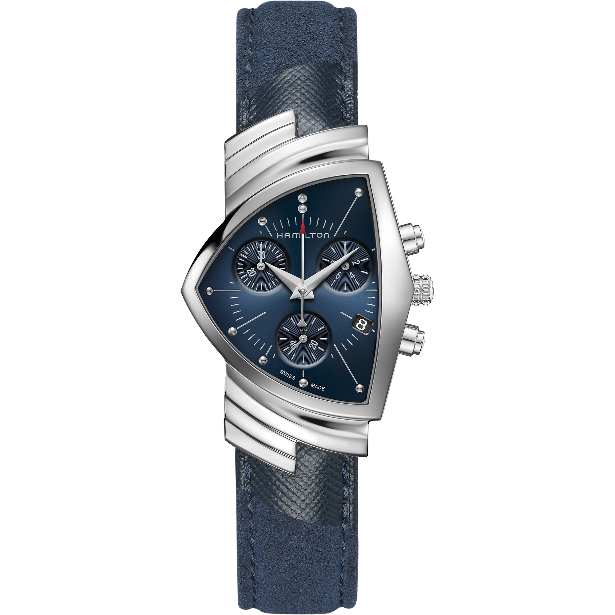 Hamilton Ventura Blue Chrono 32x50mm