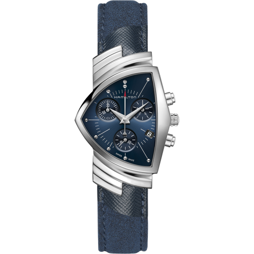 Hamilton Ventura Blue Chrono 32x50mm