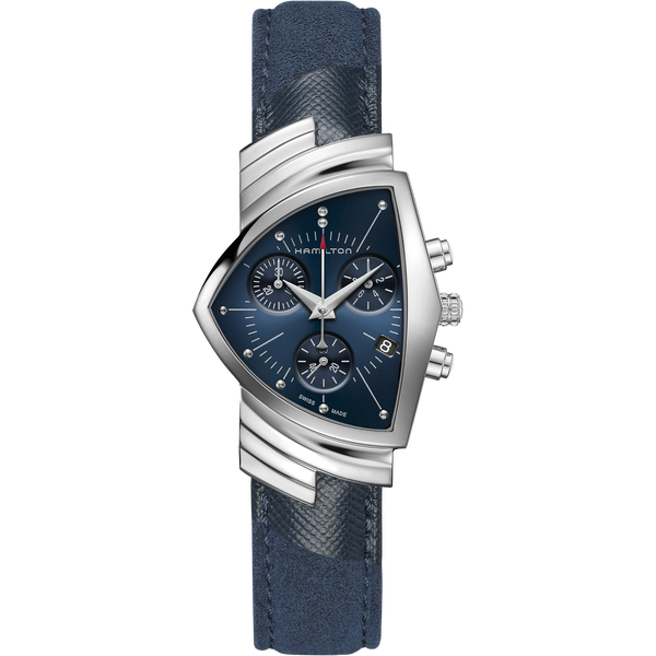 Hamilton Ventura Blue Chrono 32x50mm