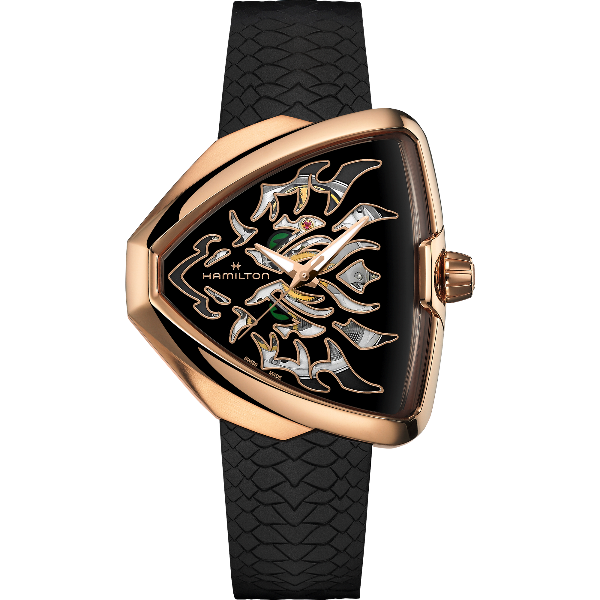 Hamilton Ventura Elvis80 Skeleton Auto 42x44mm